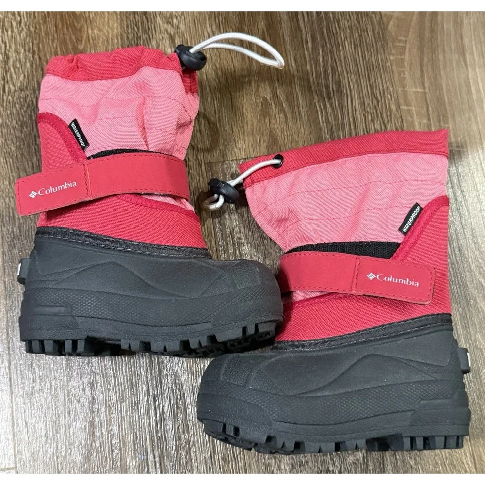 Columbia Kids Powderbug Plus II Winter Snow Boots size 6 Toddler NWOT Insulated